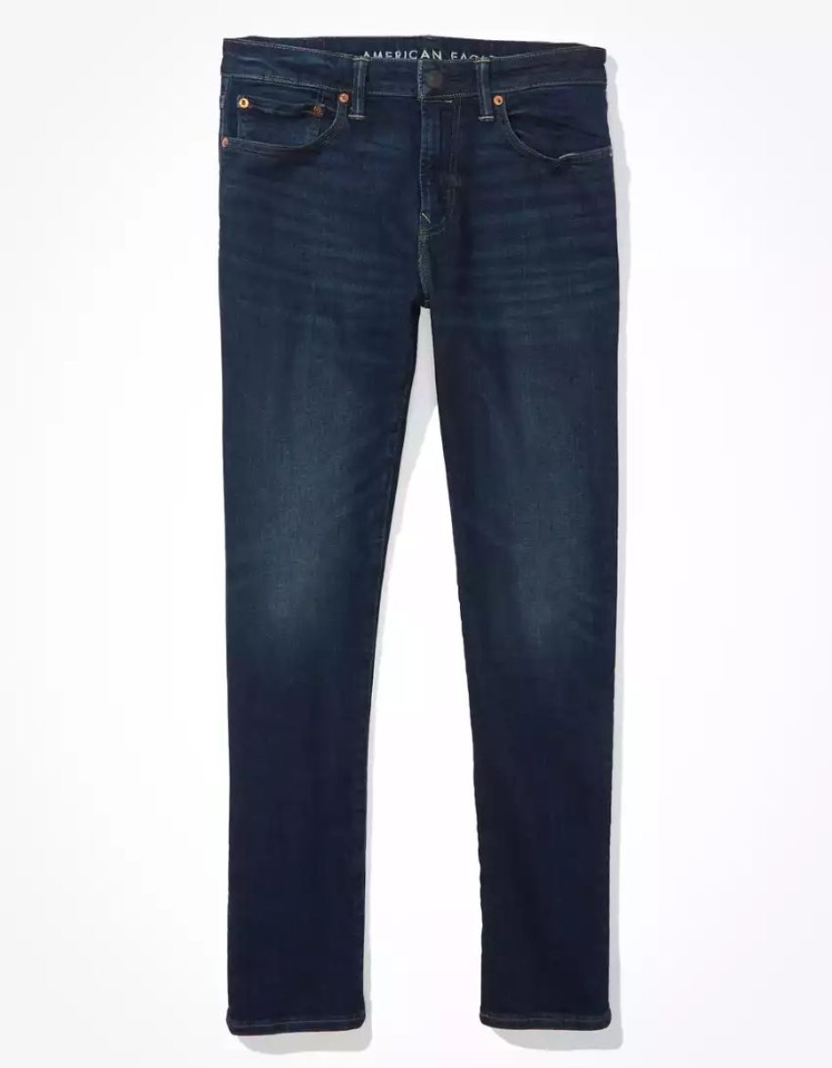 Jean American Eagle AE AirFlexSlim Droit Bleu Homme | SMW-01230752